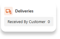 deliveries notification popup deliveries notification popup