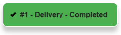 delivery complete popup delivery complete popup