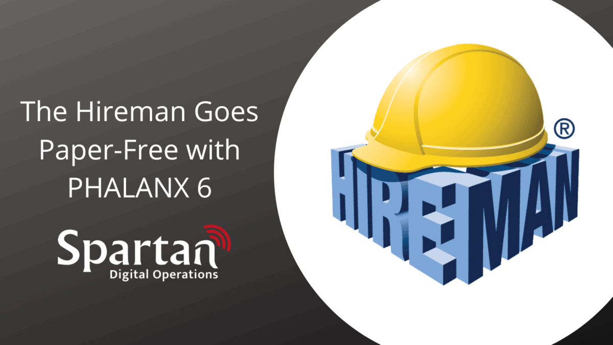The Hireman Limited Modernises Operations with PHALANX 6 from Spartan Solutions Ltd
