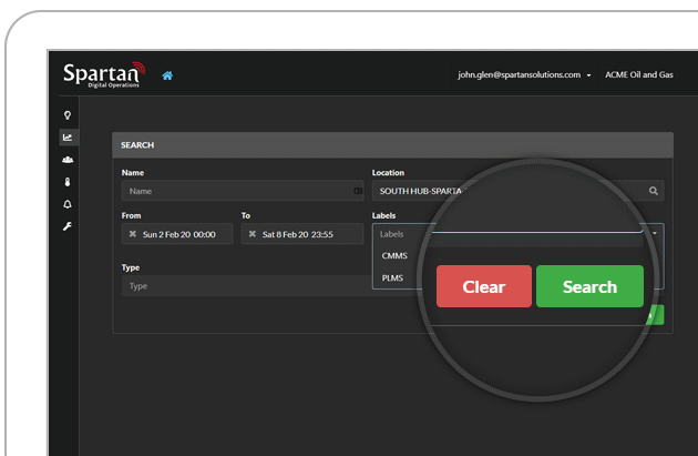 Automatic Trend Labelling screen