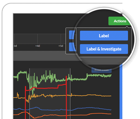 Trend Labelling screen