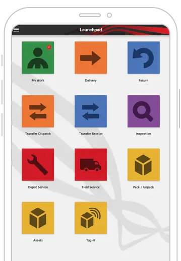 phalanx v6 mobile apps screen