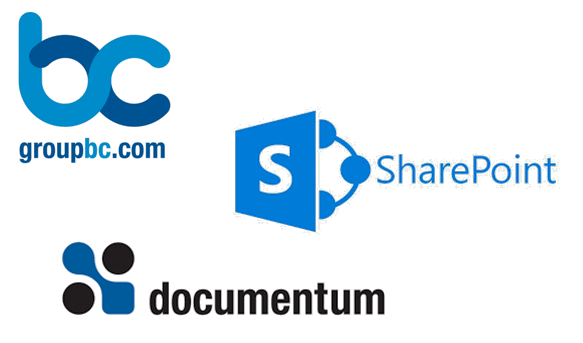 view tech drawing with sharepoint bc documentum logos