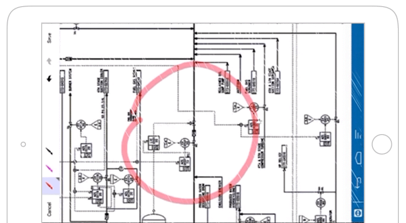 view tech drawings screenshot 2